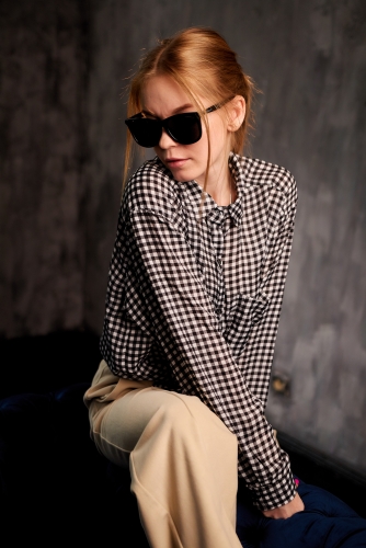 Солнцезащитные унисекс очки-wayfarer Polaroid PLD PLD 6112 / F / S 80753М9