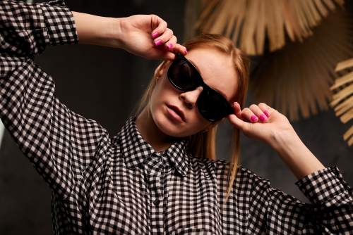 Солнцезащитные унисекс очки-wayfarer Polaroid PLD PLD 6112 / F / S 80753М9